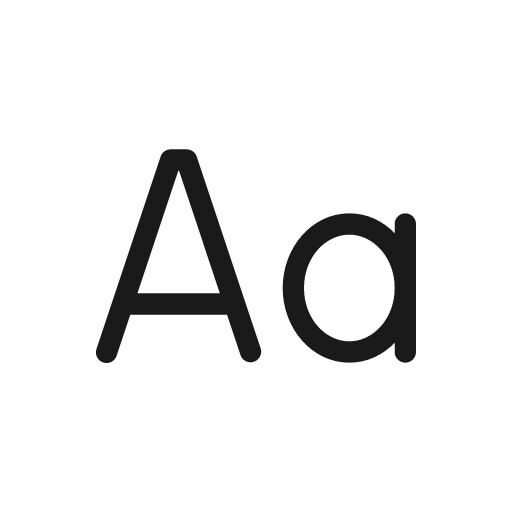 Data text light icon, light style, from Stash Icons