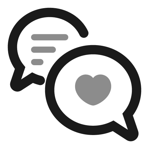 Engagement duotone icon, two-tone style, from Stash Icons
