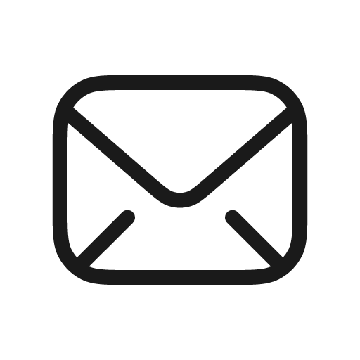 Envelope light icon, light style, from Stash Icons