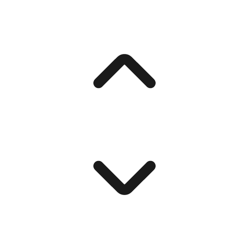 Expand vertical light icon, light style, from Stash Icons