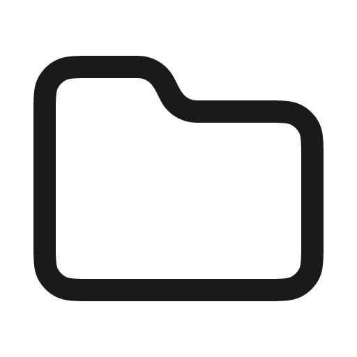 Folder icon, solid style, from Stash Icons