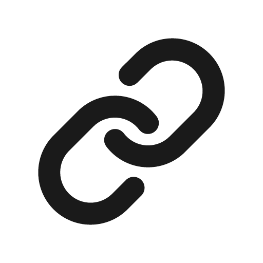 Link solid icon, filled style, from Stash Icons