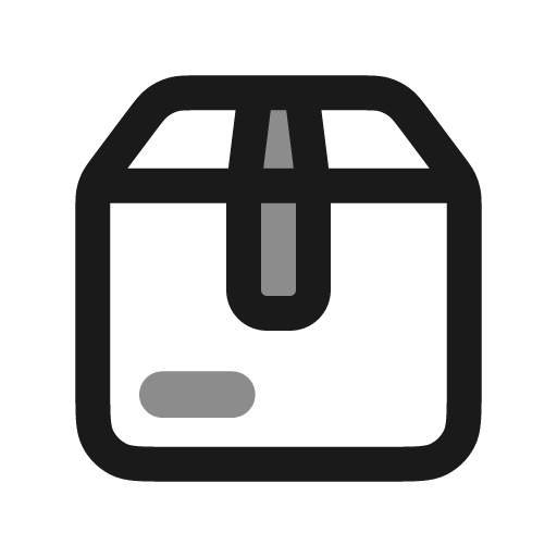 Pack duotone icon, two-tone style, from Stash Icons
