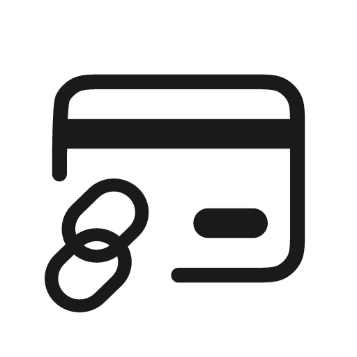 Payment link light icon, light style, from Stash Icons