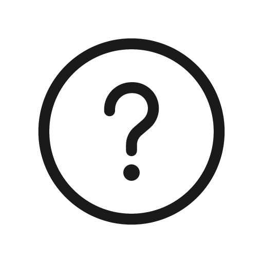 Question light icon, light style, from Stash Icons