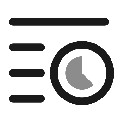 Reading time duotone icon, two-tone style, from Stash Icons