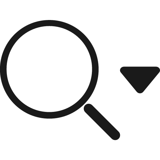 Search split light icon, light style, from Stash Icons
