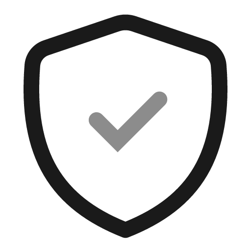 Shield check duotone icon, two-tone style, from Stash Icons