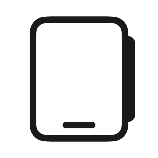 Tablet light icon, light style, from Stash Icons