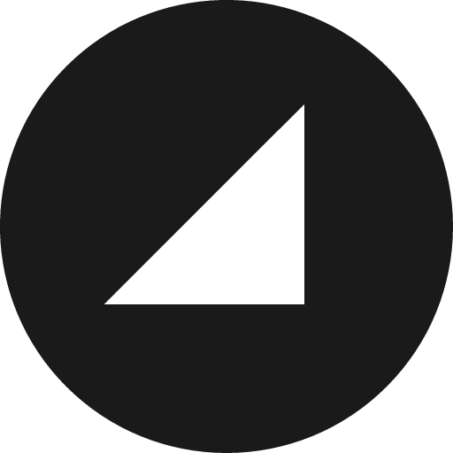Arrowheads down right circle icon, solid style, from Streamline Block