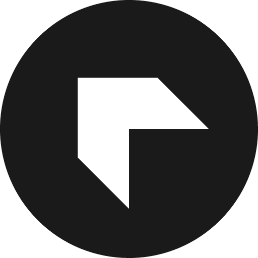 Arrowheads up left chevron circle icon, solid style, from Streamline Block