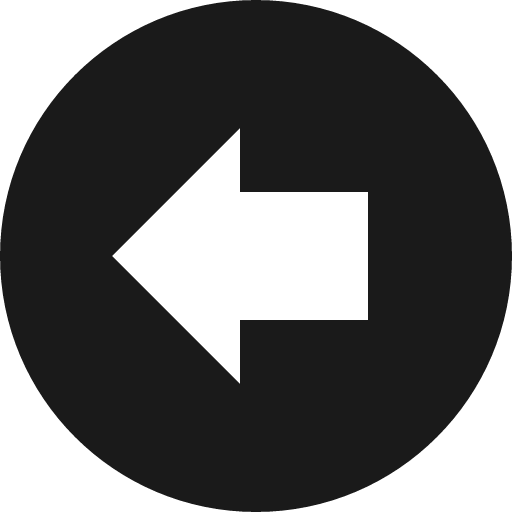 Basic arrows left circle icon, solid style, from Streamline Block