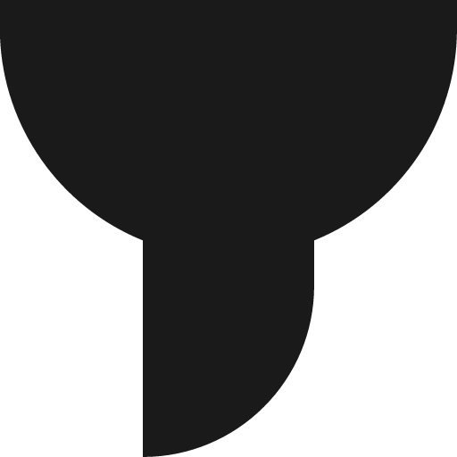 Basic ui filter icon, solid style, from Streamline Block
