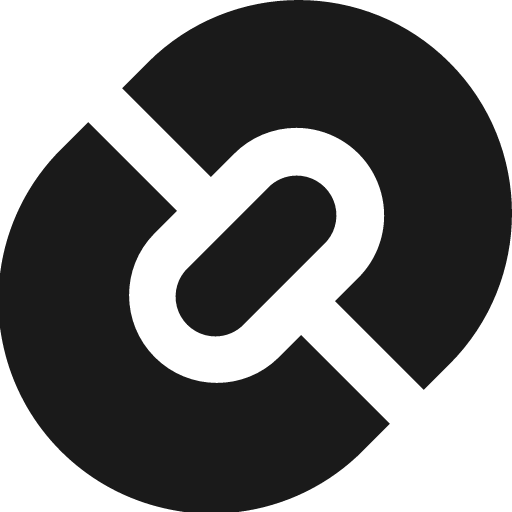 Basic ui link icon, solid style, from Streamline Block