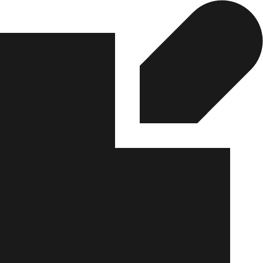 Content edit icon, solid style, from Streamline Block