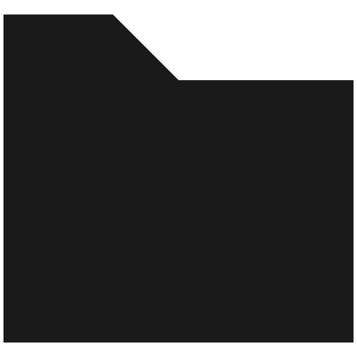 Content folder icon, solid style, from Streamline Block