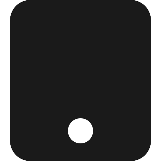 Devices tablet icon, solid style, from Streamline Block
