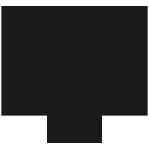 Devices tv icon, solid style, from Streamline Block