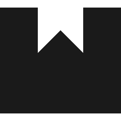 Shopping box icon, solid style, from Streamline Block