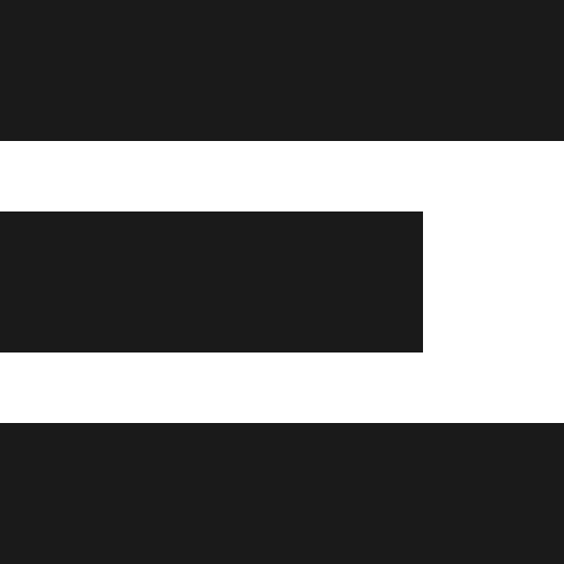 Text formatting align left icon, solid style, from Streamline Block