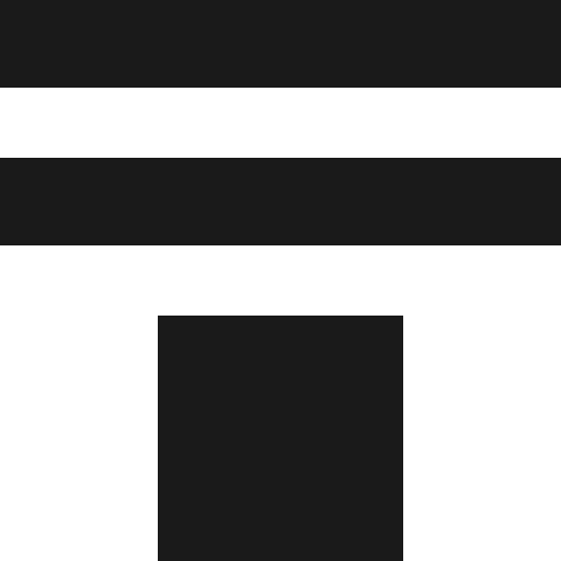 Text formatting bottom image icon, solid style, from Streamline Block