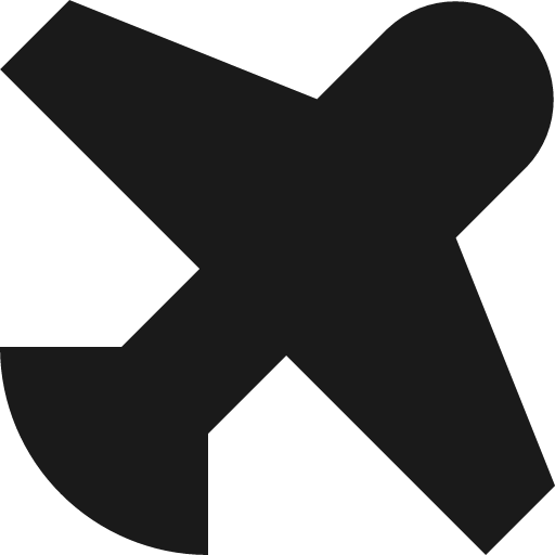 Travel plane icon, solid style, from Streamline Block