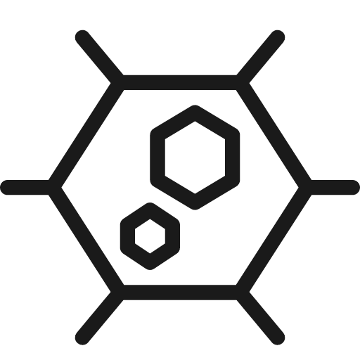 Bacteria icon, line style, from Cyber free icons