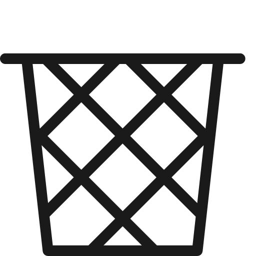 Bin 2 icon, line style, from Cyber free icons