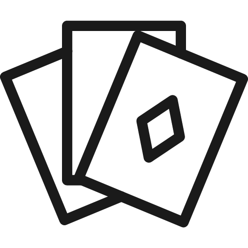 Cards 2 icon, line style, from Cyber free icons