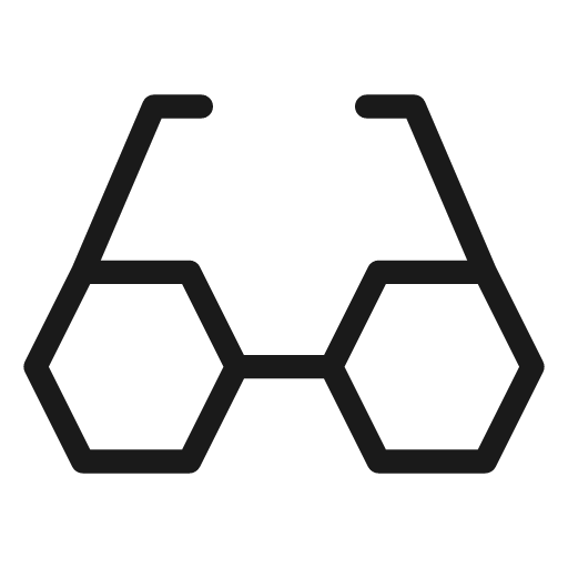 Glasses 4 icon, line style, from Cyber free icons
