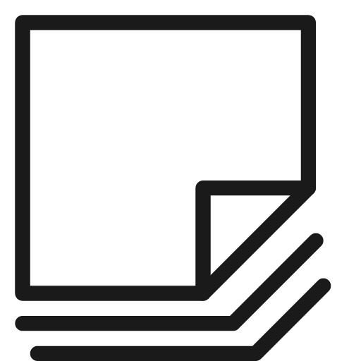 New document layer icon, line style, from Cyber free icons