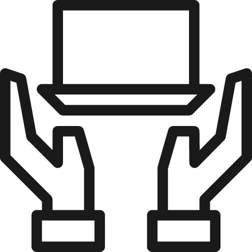 Programming share icon, line style, from Cyber free icons