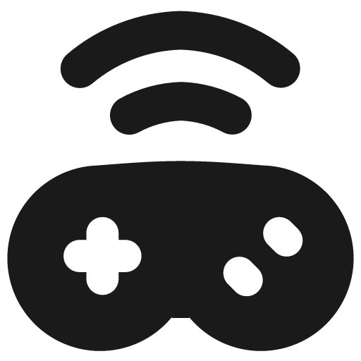Controller wireless solid icon, filled style, from Flex free icons