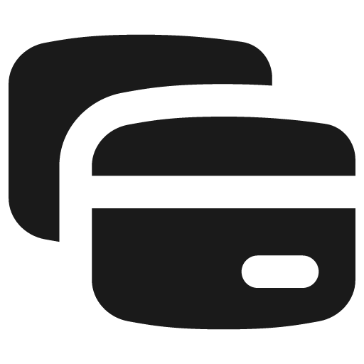 Credit card 4 solid icon, filled style, from Flex free icons