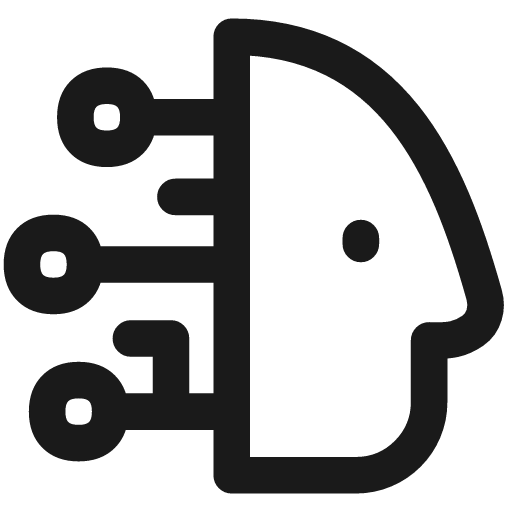 Deepfake technology 1 icon, line style, from Flex free icons