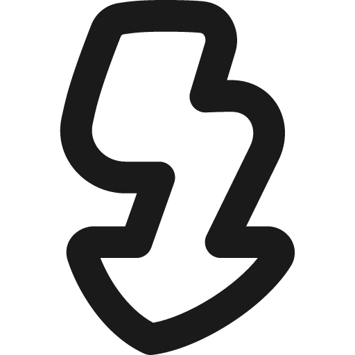 Flash 3 remix icon, solid style, from Flex free icons