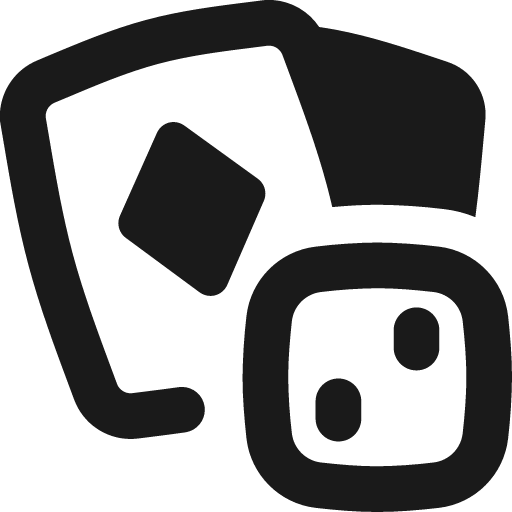 Gambling remix icon, solid style, from Flex free icons
