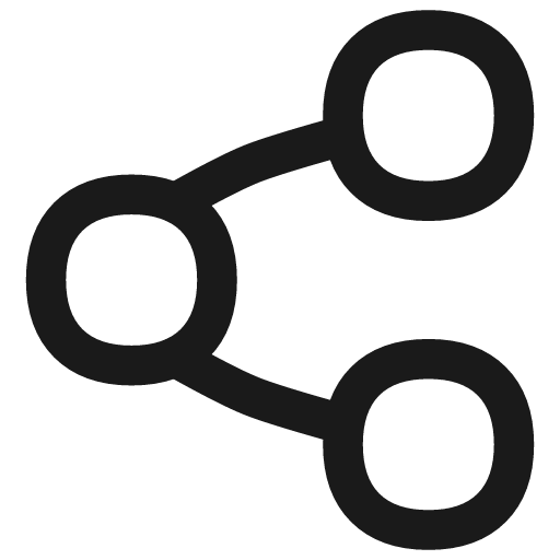 Hierarchy 1 icon, line style, from Flex free icons