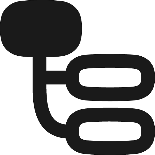 Hierarchy 16 remix icon, solid style, from Flex free icons