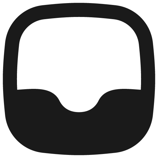 Inbox remix icon, solid style, from Flex free icons