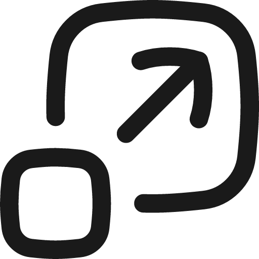 Maximize 2 icon, line style, from Flex free icons