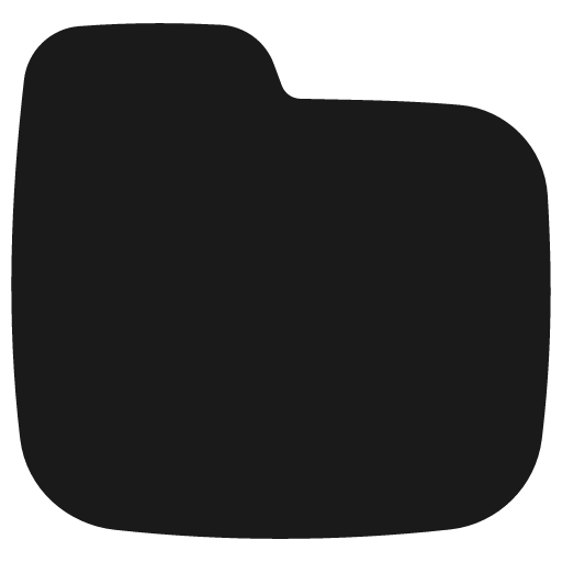 New folder solid icon, filled style, from Flex free icons