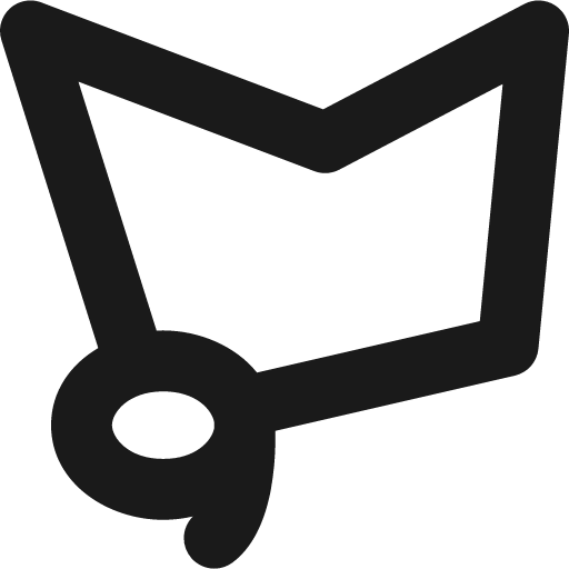 Polygonal lasso tool solid icon, filled style, from Flex free icons