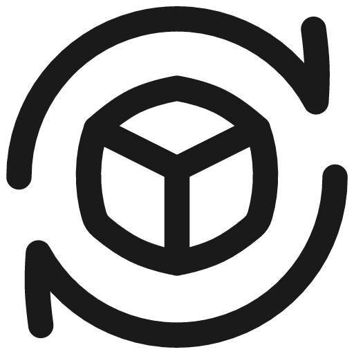 Production belt time icon, line style, from Flex free icons
