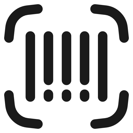Scanner bar code icon, line style, from Flex free icons