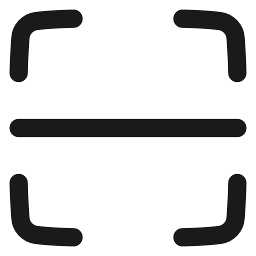Scanner icon, line style, from Flex free icons