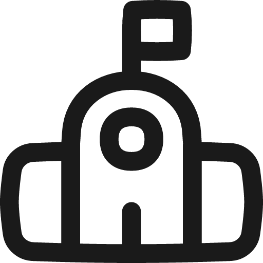 School icon, line style, from Flex free icons