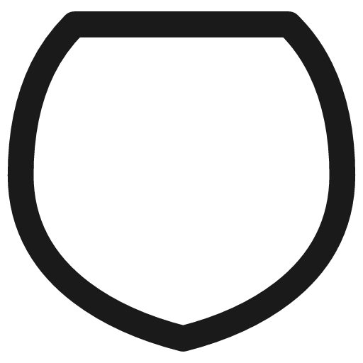 Shield 1 icon, line style, from Flex free icons