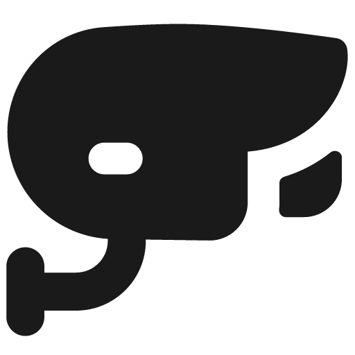 Surveillance camera solid icon, filled style, from Flex free icons
