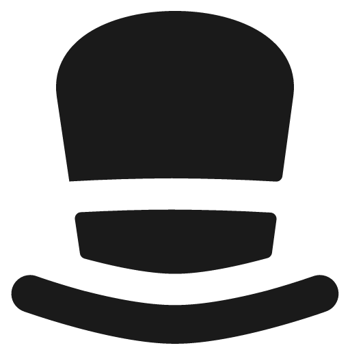 Tall hat solid icon, filled style, from Flex free icons